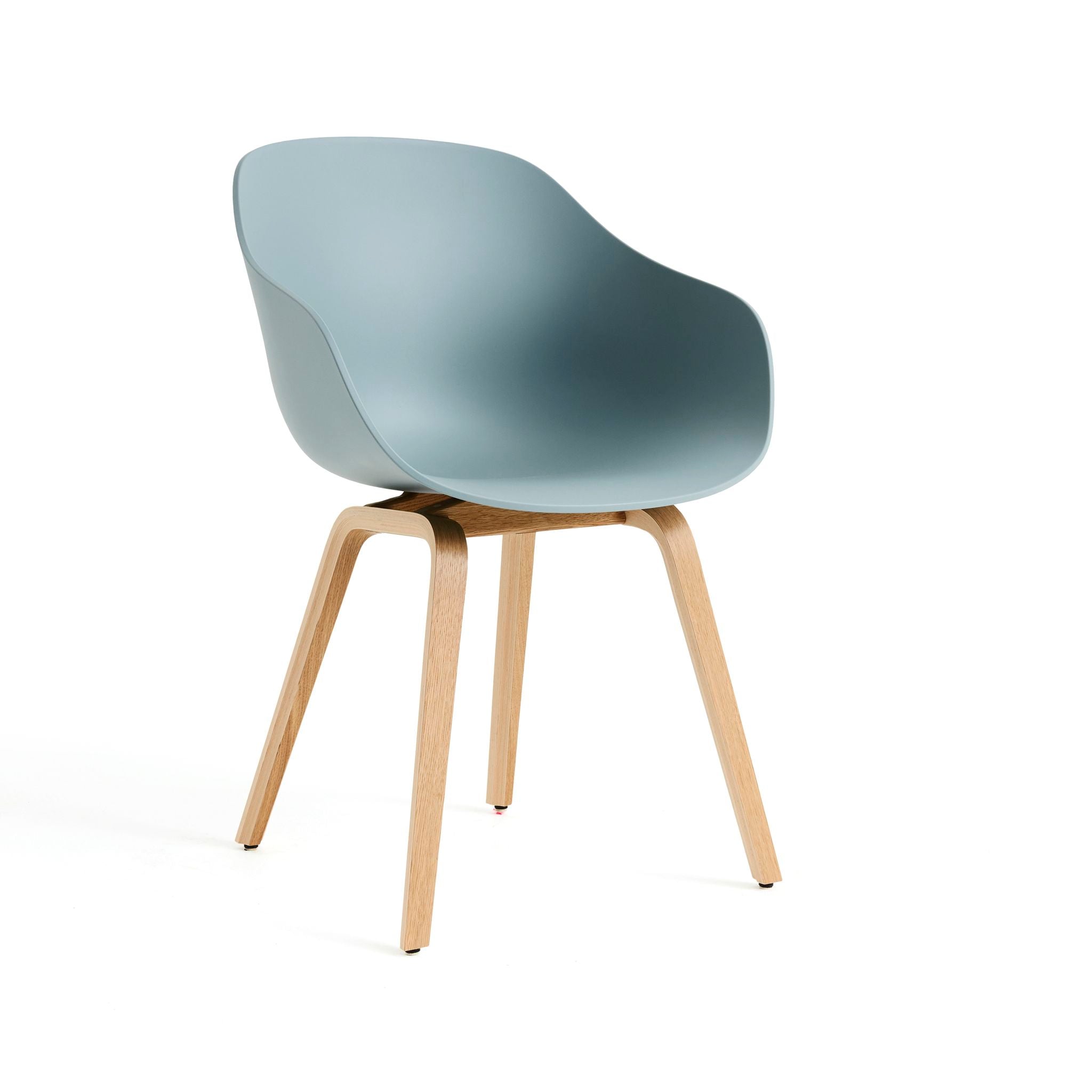 About A Chair AAC 222 stoel - houten poten en multicolor