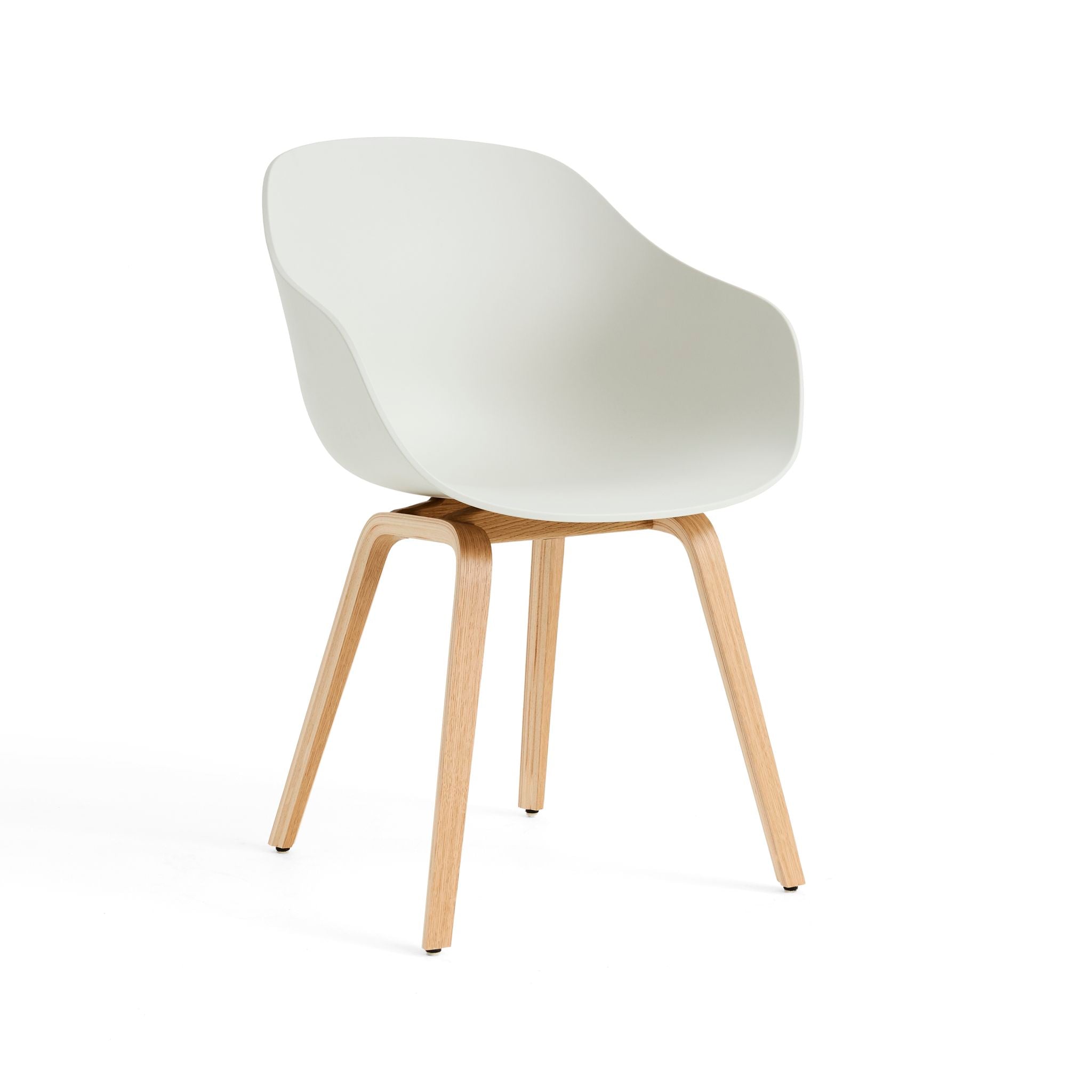 About A Chair AAC 222 stoel - houten poten en multicolor
