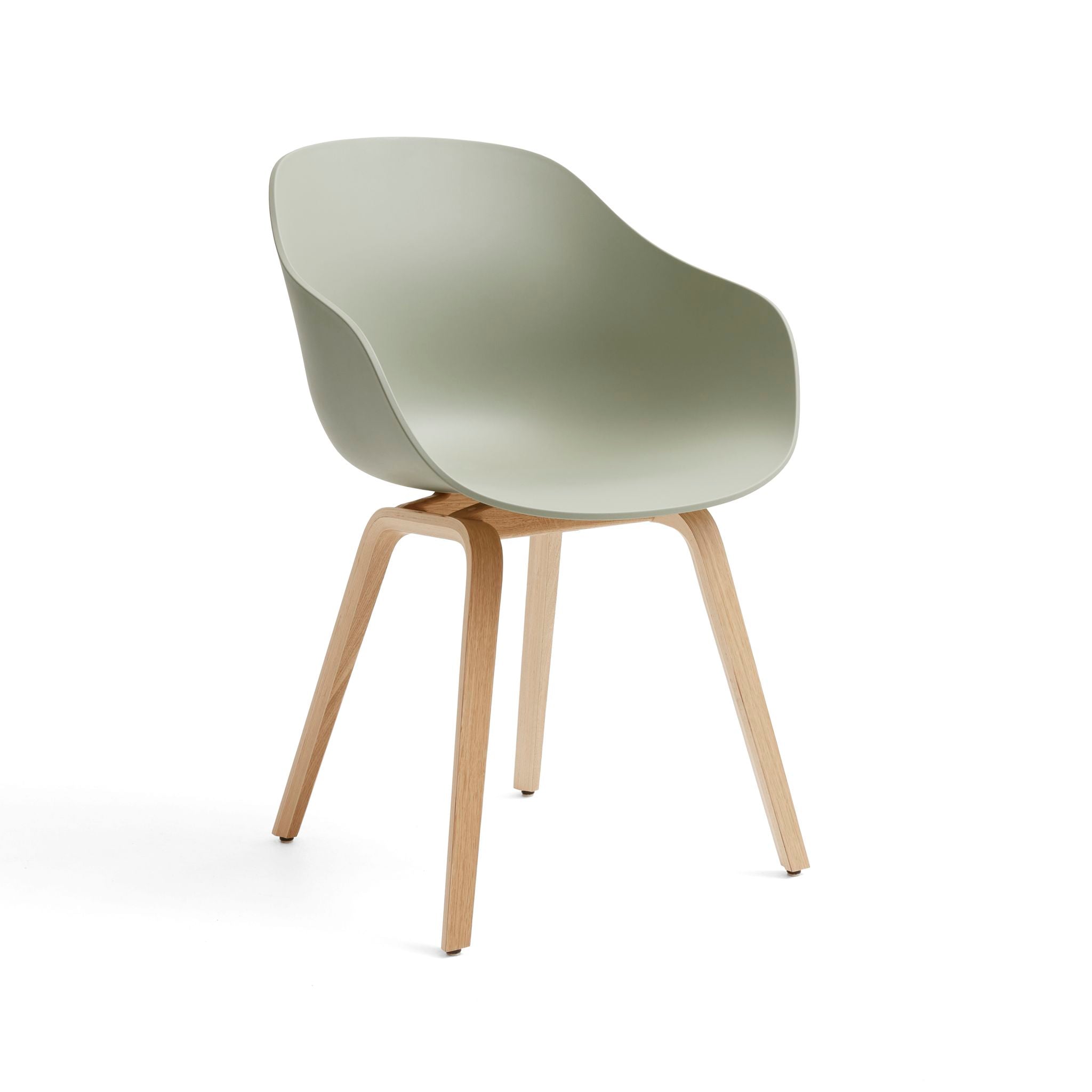 About A Chair AAC 222 stoel - houten poten en multicolor