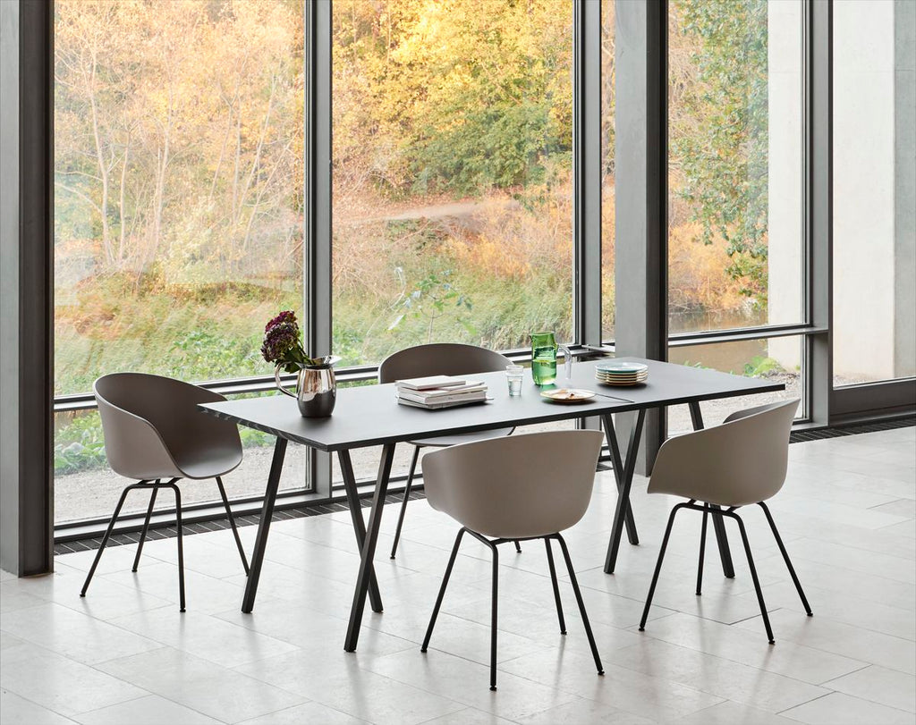 About A Chair AAC 26 stoel - stalen poten zwart en multicolor