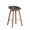 About A Stool AAS32 Barkruk - walnoot en multicolor