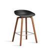 About A Stool AAS32 Barkruk - walnoot en zwart