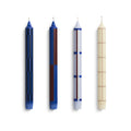 Pattern kaarsen set van 4