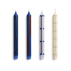 Pattern kaarsen set van 4