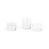 Set van 4 glazen small