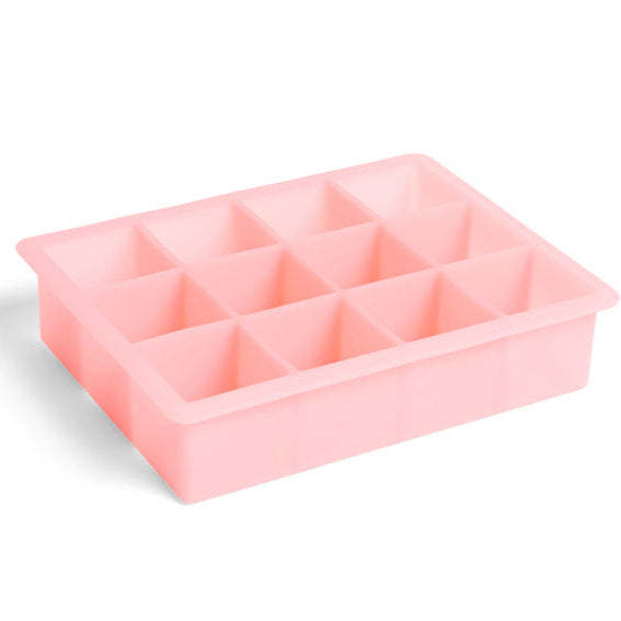 Ice cube ijsblokvorm 12st roze