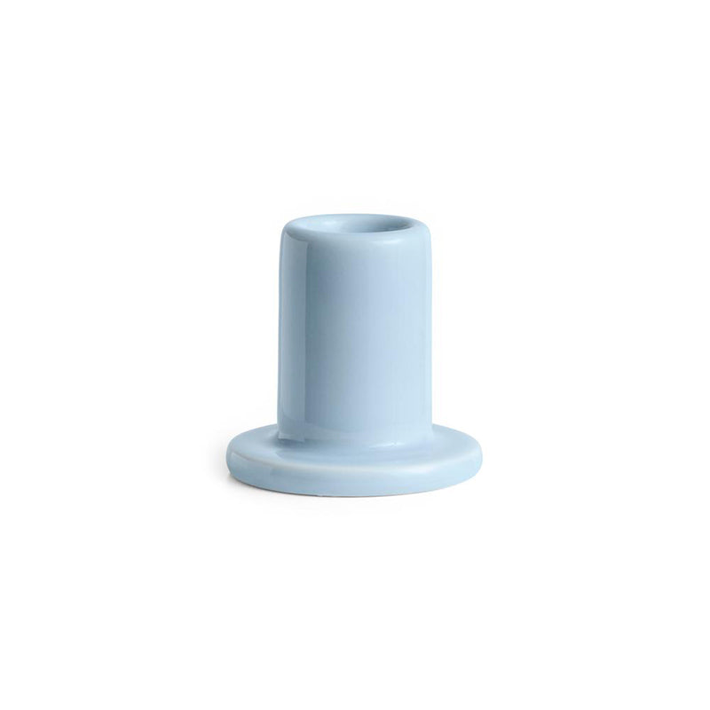 Tube kandelaar keramiek small pale blue