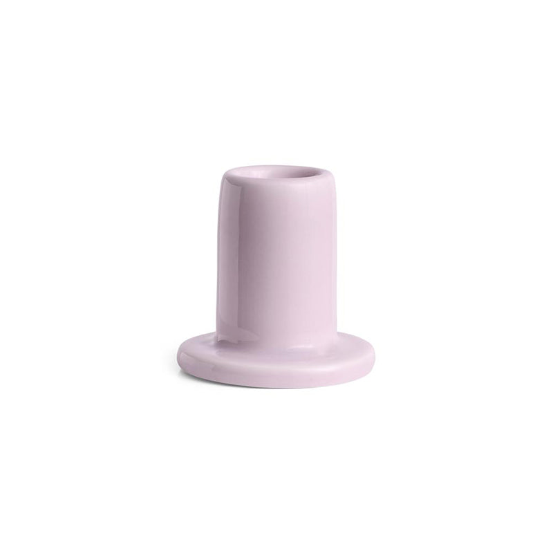 Tube kandelaar keramiek small pale pink
