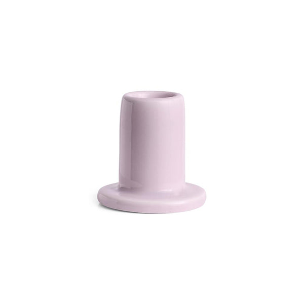Tube kandelaar keramiek small pale pink