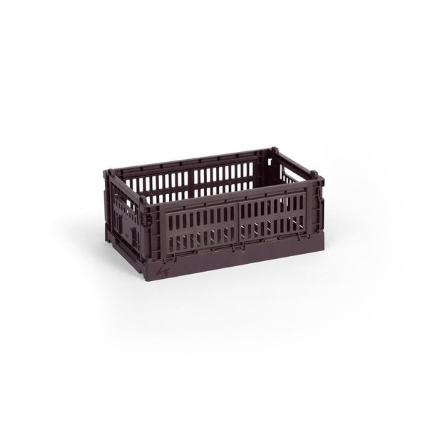 HAY Colour Crate plooibox small bordeaux