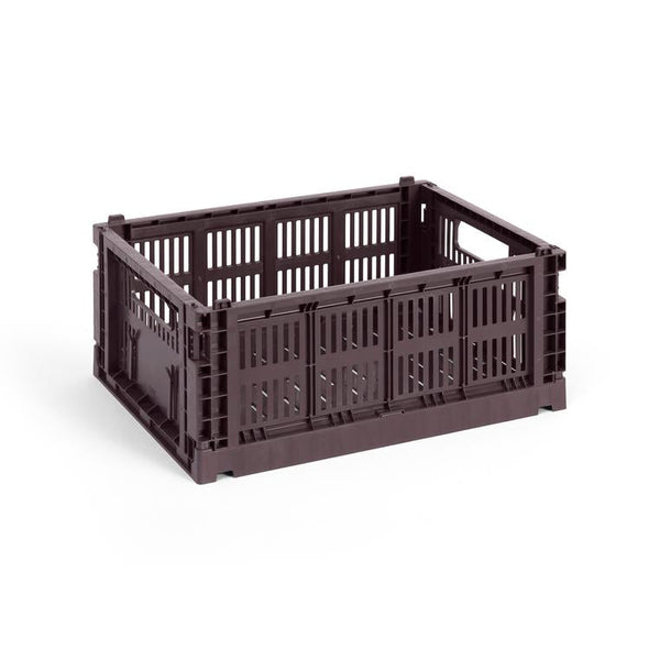 HAY Colour Crate plooibox medium bordeaux