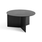 HAY - Slit bijzettafel hout rond XL 65cm