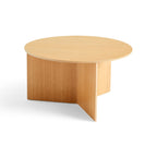 HAY - Slit bijzettafel hout rond XL 65cm