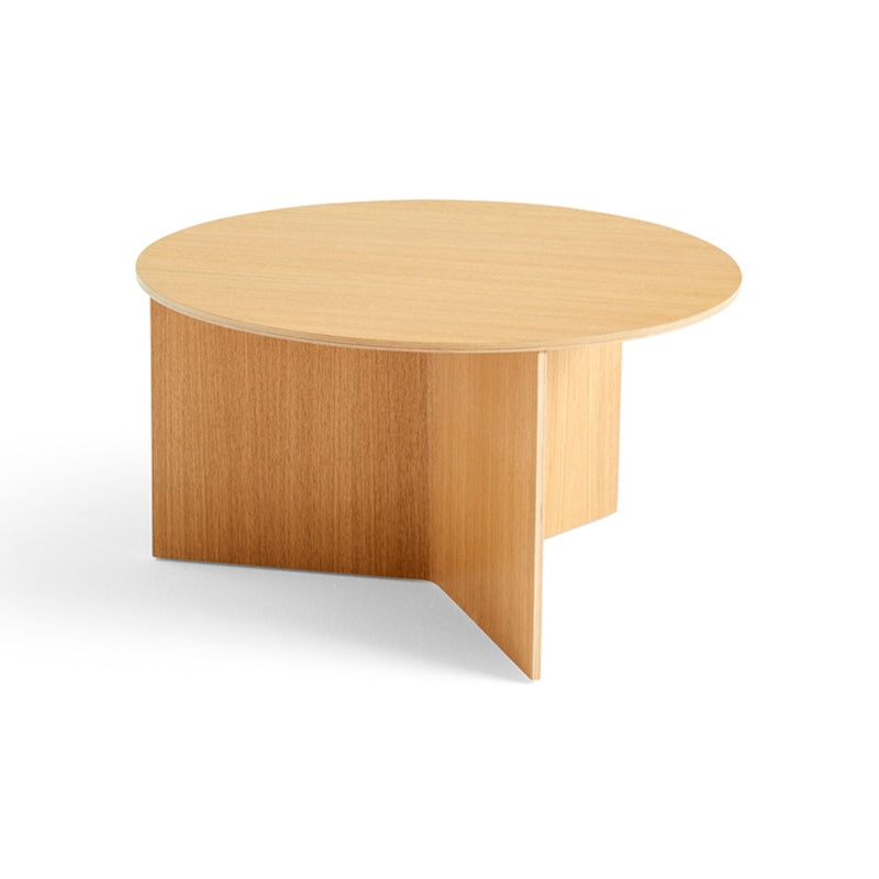HAY - Slit bijzettafel hout rond XL 65cm