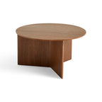 HAY - Slit bijzettafel hout rond XL 65cm