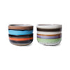 70s Dessert bowl kommen Freak out set van 4