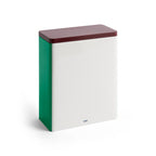 Tin container opbergblik XL wit