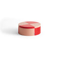 Tin container opbergblik rond