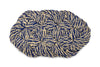 Coco deurmat swirl blauw