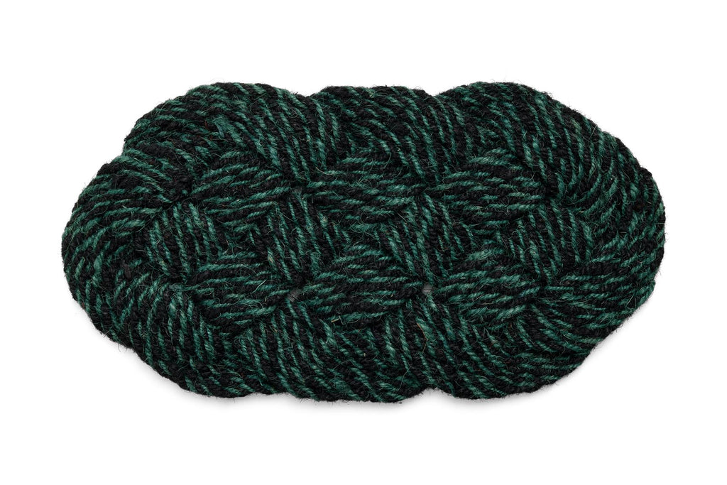 Coco deurmat swirl groen