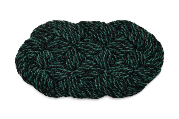 Coco deurmat swirl groen