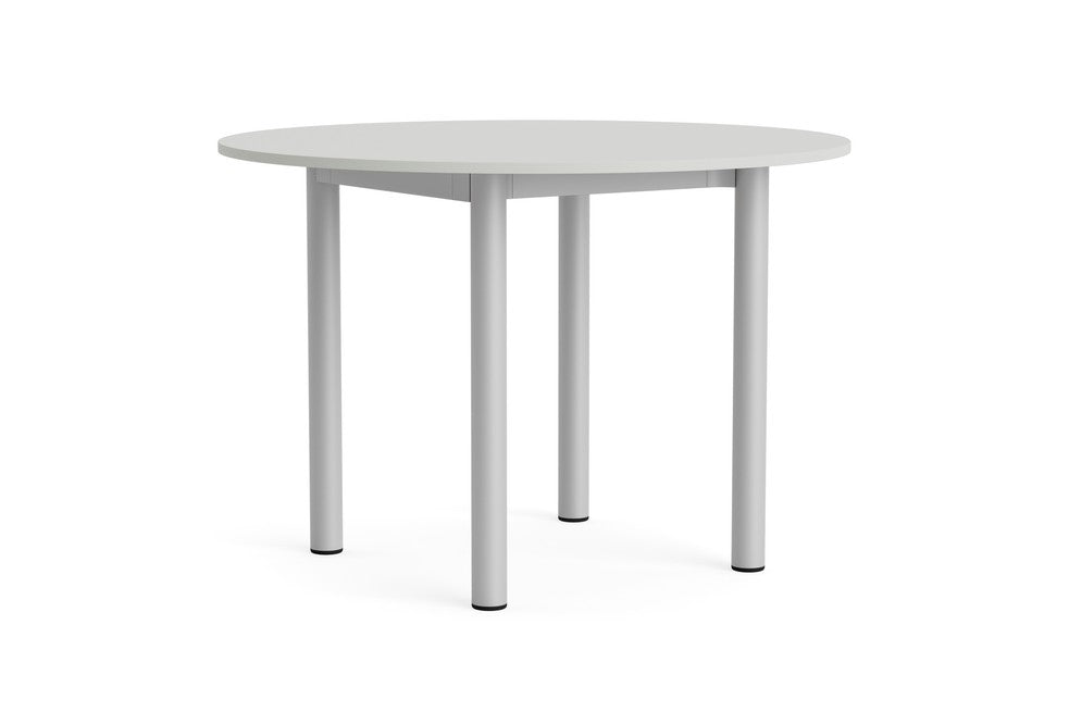 Annex tafel rond aluminium poten