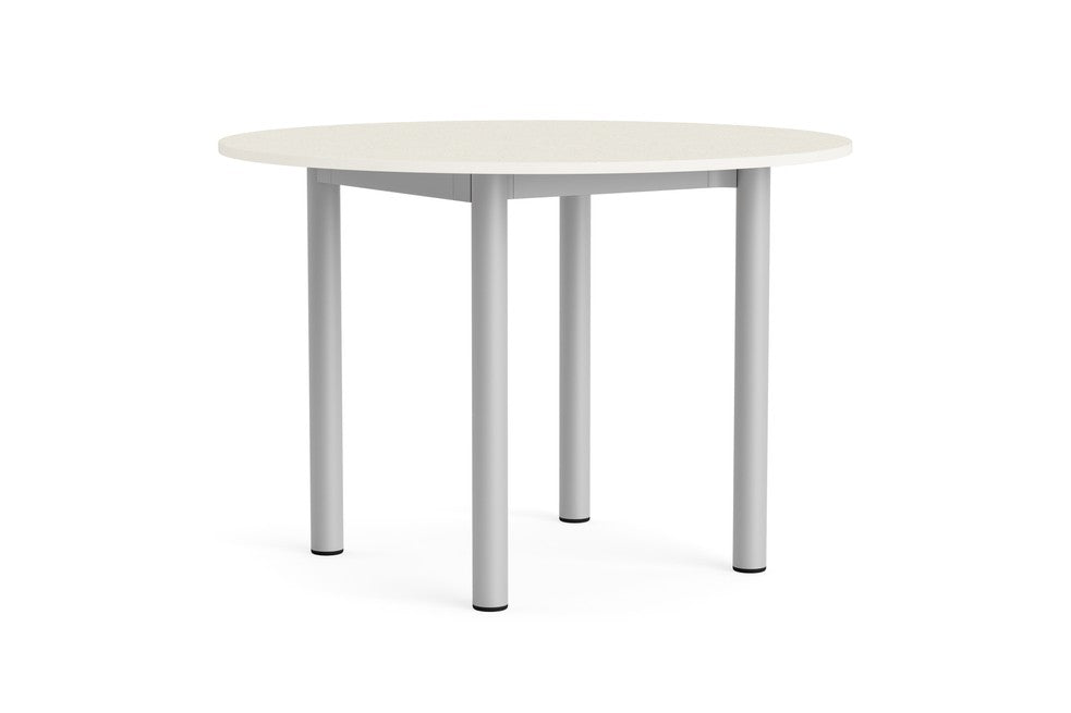 Annex tafel rond aluminium poten