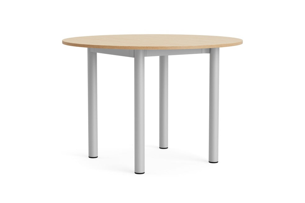 Annex tafel rond aluminium poten