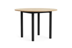Annex tafel rond aluminium poten