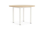 Annex tafel rond aluminium poten