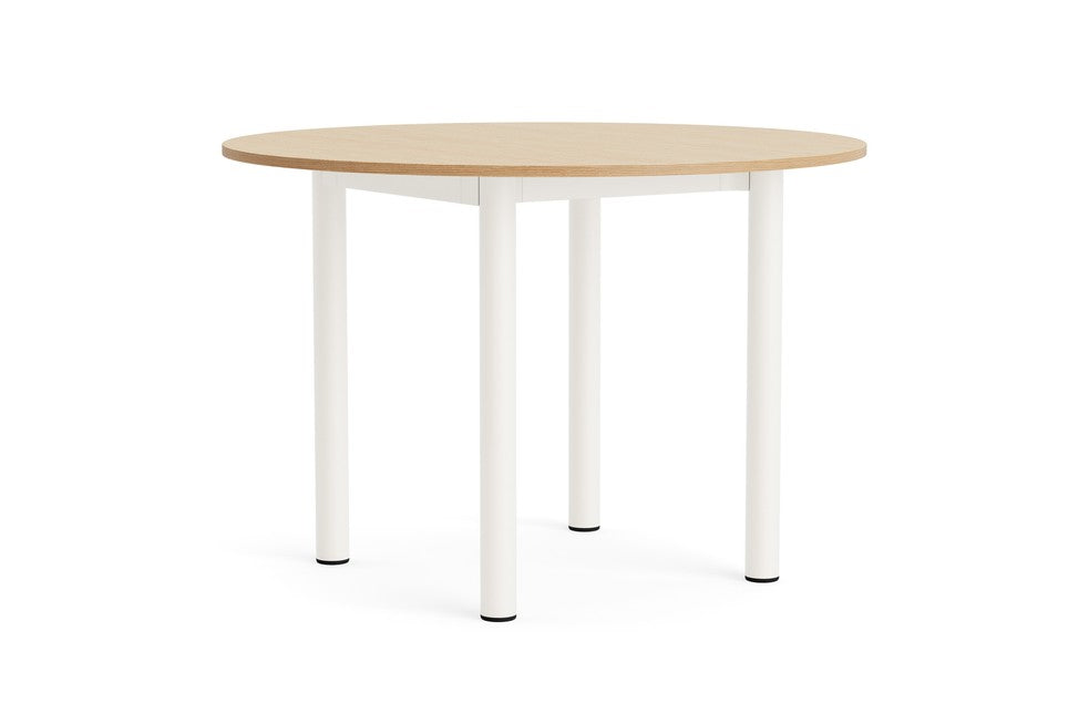 Annex tafel rond aluminium poten