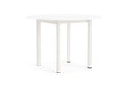 Annex tafel rond aluminium poten