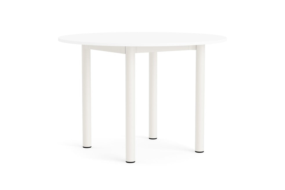 Annex tafel rond aluminium poten