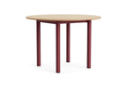 Annex tafel rond aluminium poten