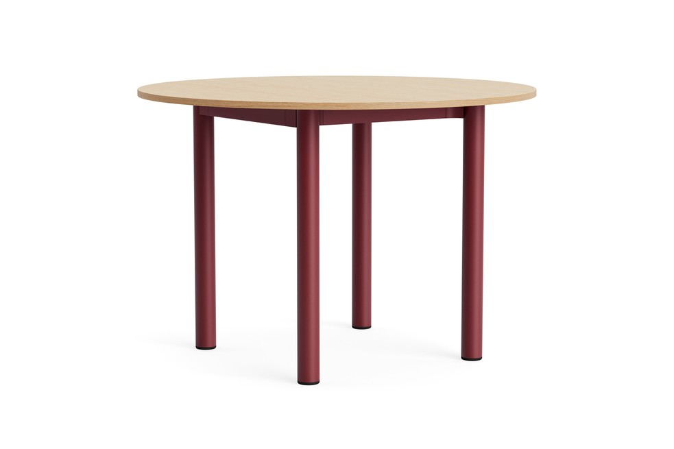 Annex tafel rond aluminium poten