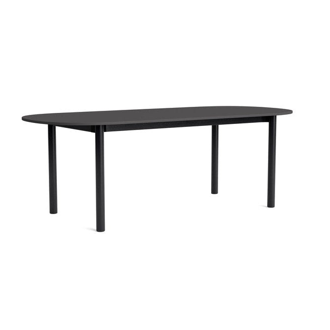 Annex tafel oblong eiken poten