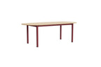 Annex tafel oblong aluminium poten