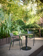 Alua tuinstoel aluminium met armsteun