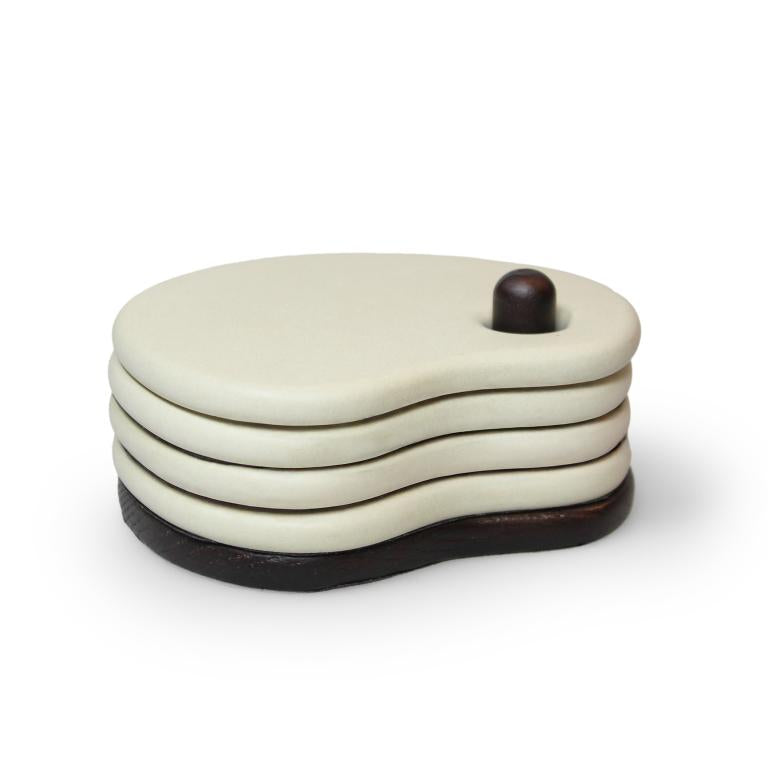 Fondant coaster onderzetter set van 4