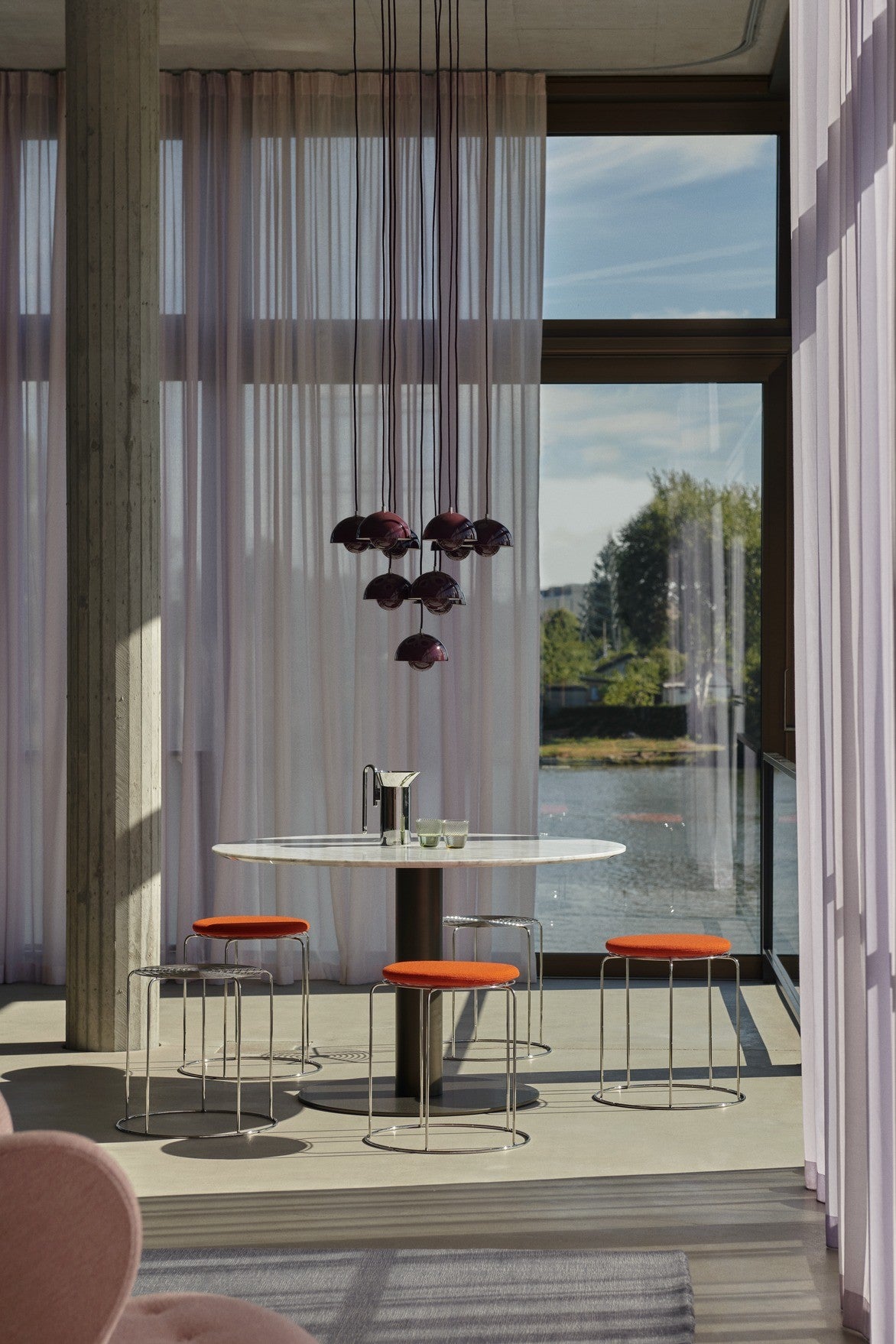 &Tradition - Wire Stool VP11 kruk