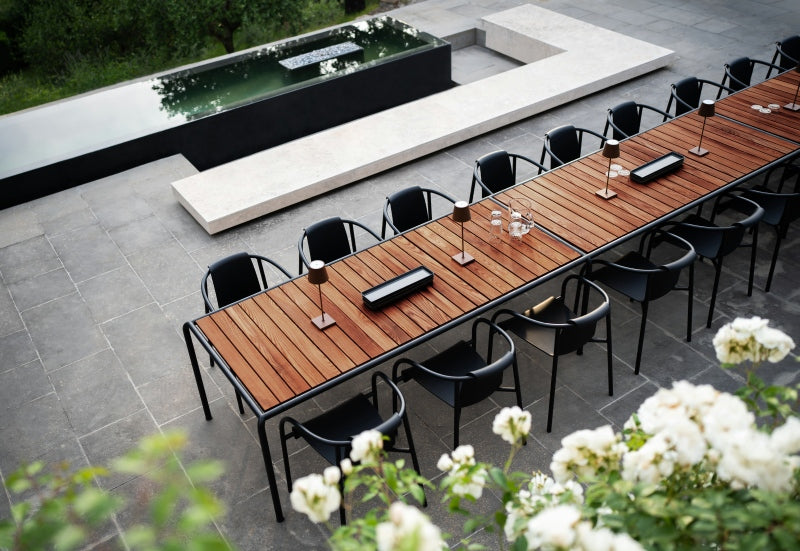 Avanti tuintafel essenhout 222cm
