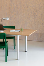 Annex tafel overhang aluminium poten