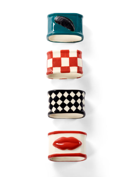 Servetringen set van 4 Wouters & Hendrix