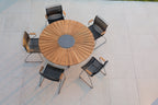 Circle bamboe tuintafel 150cm