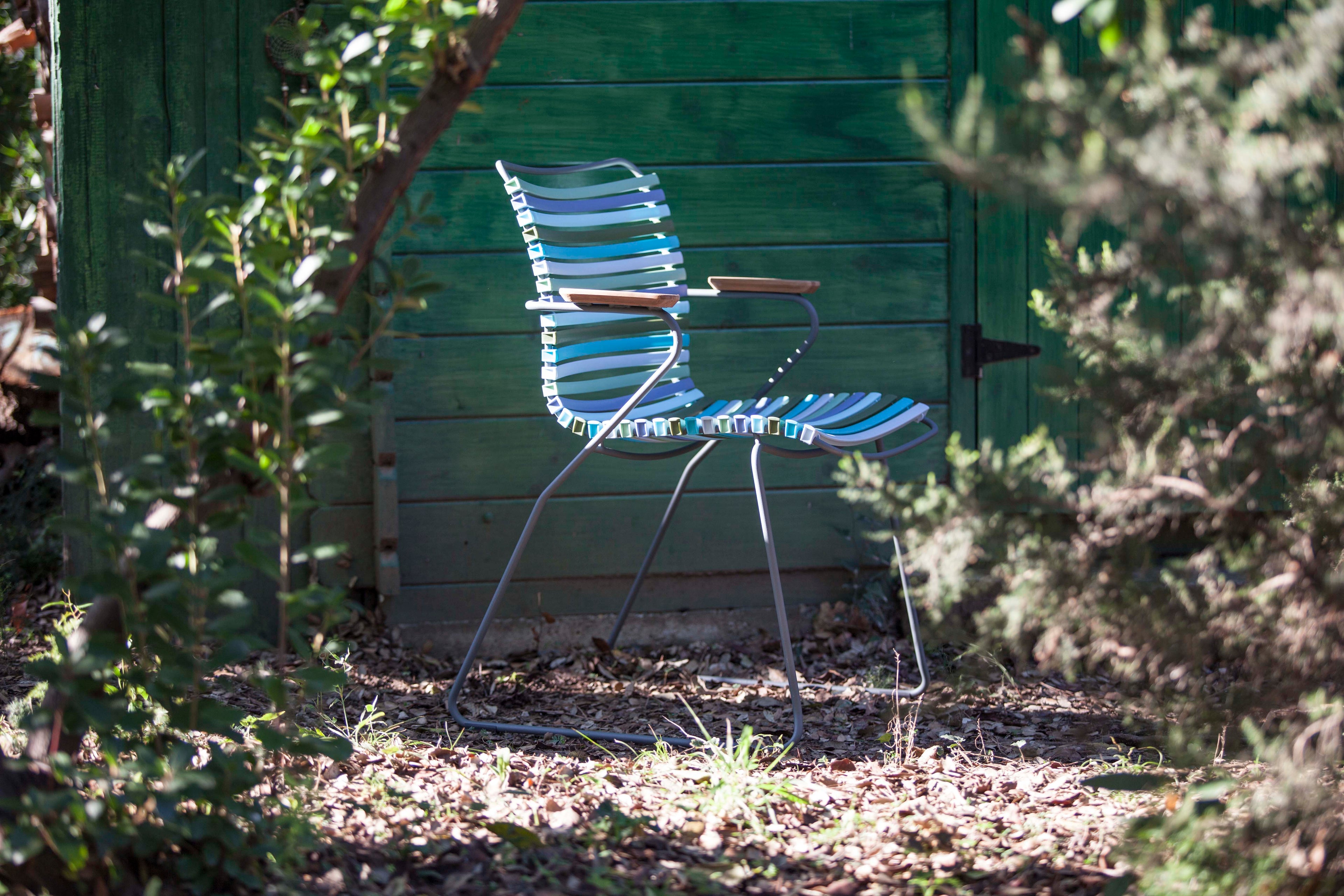 Click tuinstoel met armsteun
