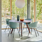 Toonzaalmodel CPH25 tafel rond 140cm linoleum