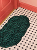 Coco deurmat swirl groen
