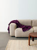 Duo plaid wol plum