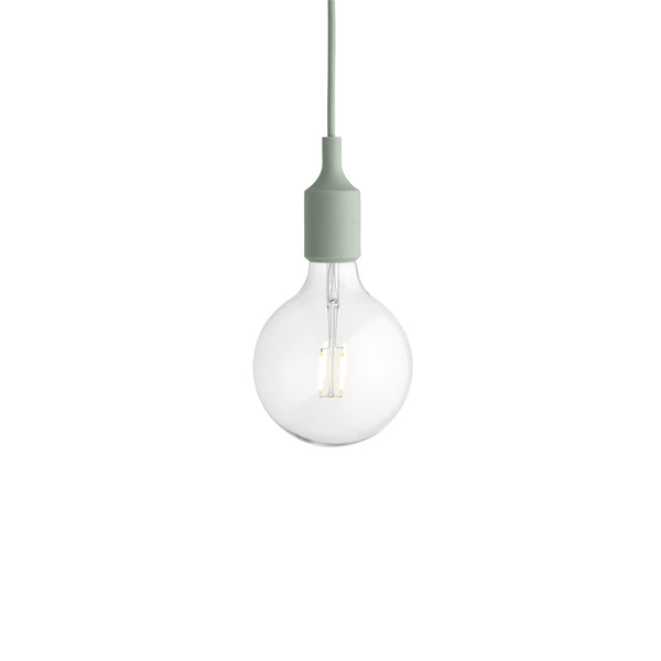 E27 pendant LED hanglamp light green