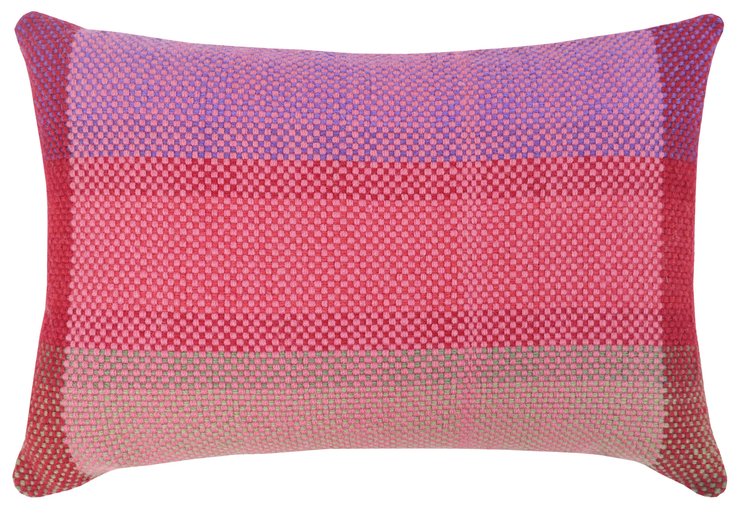 Palsta kussen rood